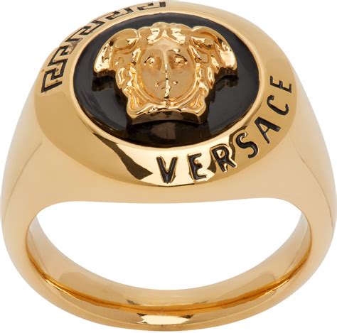 gouden versace ring|versace ladies rings.